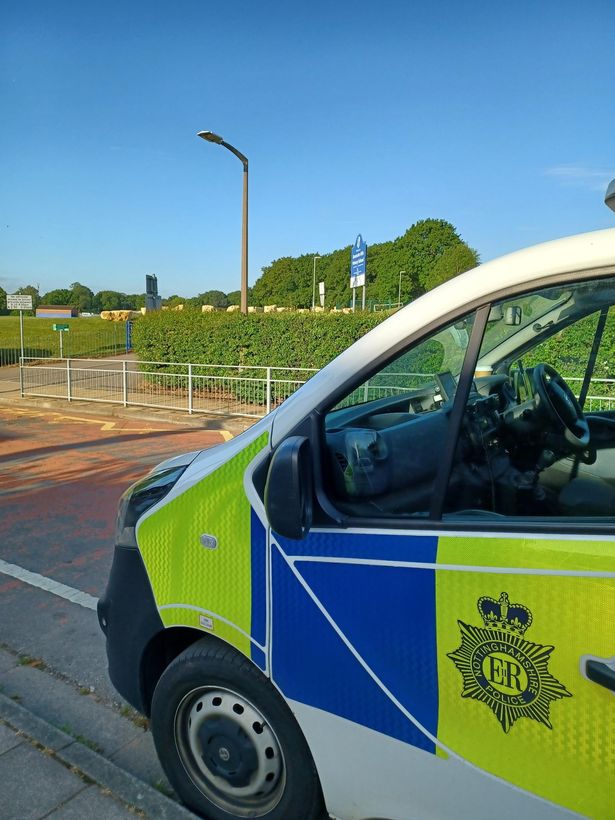 CCTV cars are on patrol outside a Nottingham school after parents blocked residents' driveways