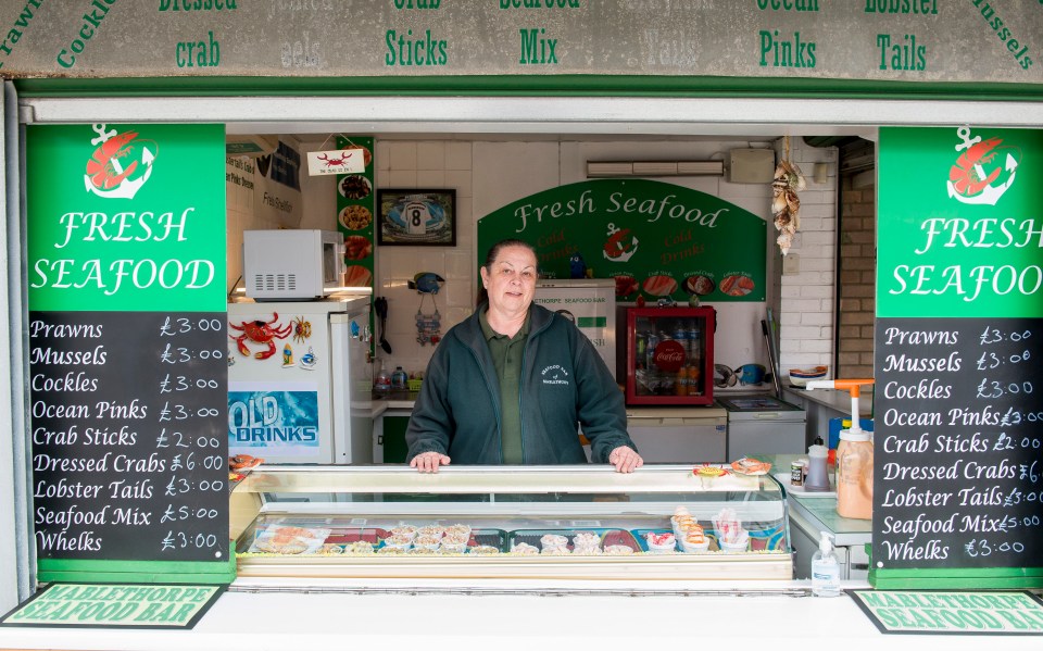 Marie Henderson, who runs Mablethorpe Seafood Bar, says the plans would have a negative impact on businesses