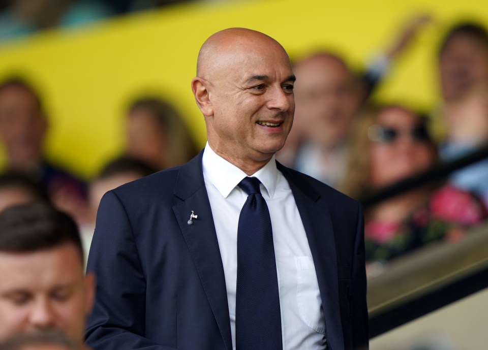 Spurs supremo Daniel Levy should soon have plenty of parties interested in naming rights for his stadium