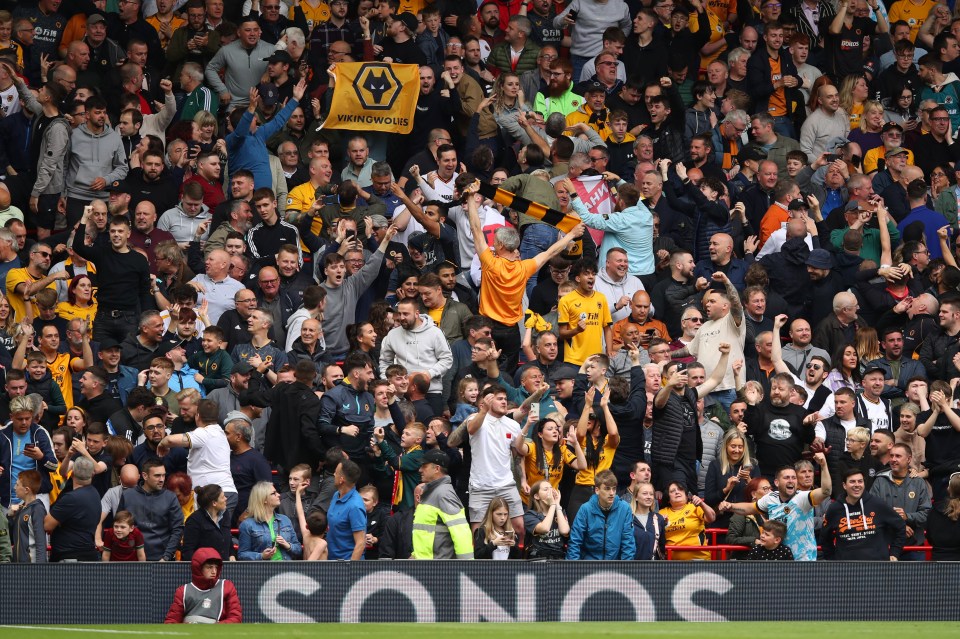 Klopp was less than impressed by Wolves supporters taunting Liverpool on Anfield