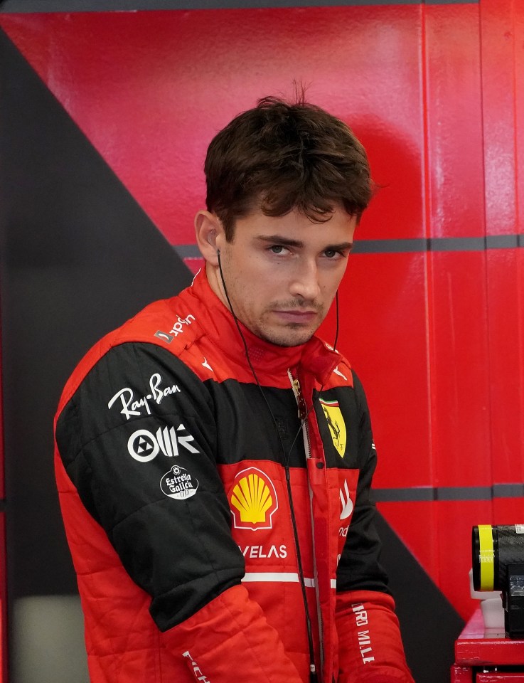 Ferrari ace Leclerc retired on lap 27 due to engine trouble where he was leading the race