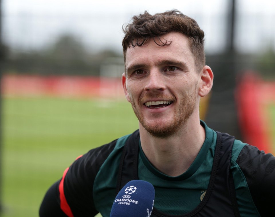 Andy Robertson is on the verge of adding to his grand slam of majors