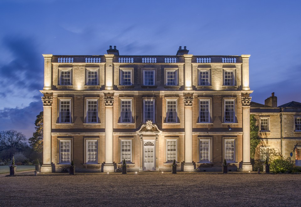 'Little Buckingham Palace' has hit the market for £8 million - and comes with a grand estate