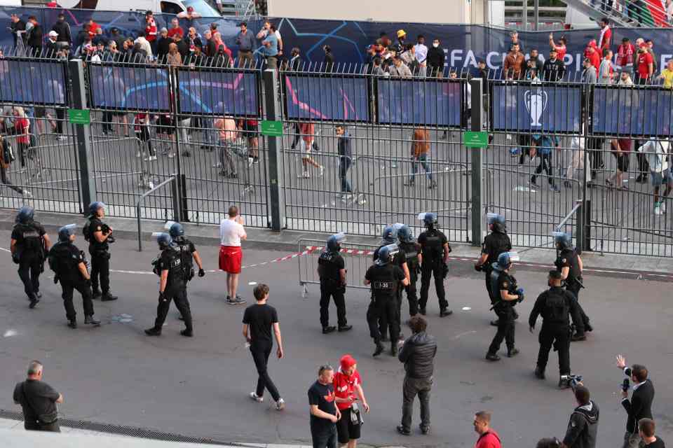 The Champions League final was delayed by 36 minutes