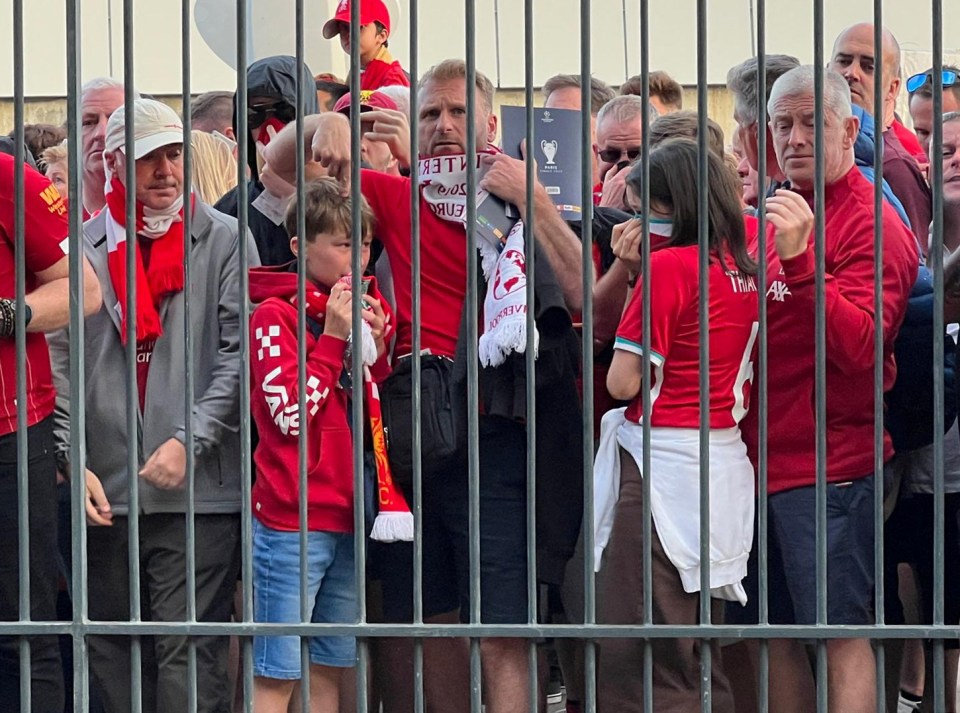 Liverpool are in a war of words with Uefa after fans were pepper-sprayed by French police