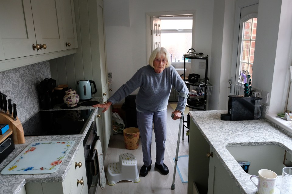 Lynda Deacon was left without a functioning kitchen for three weeks