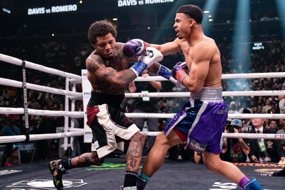 Gervonta Davis beat Rolando Romero in New York