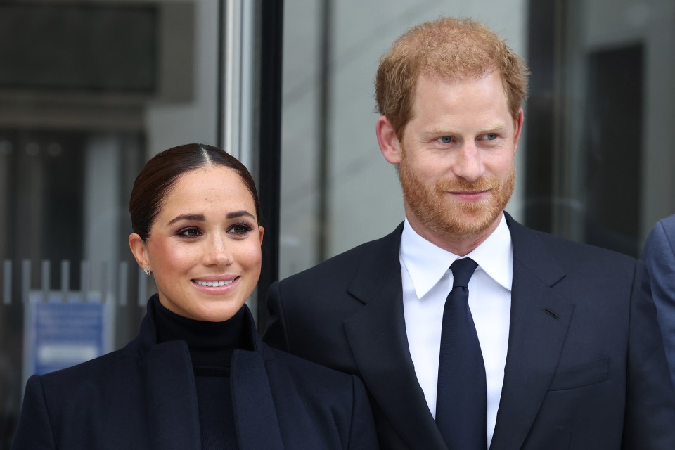 Meghan, Duchess of Sussex, and Prince Harry, Duke of Sussex, pictured in September