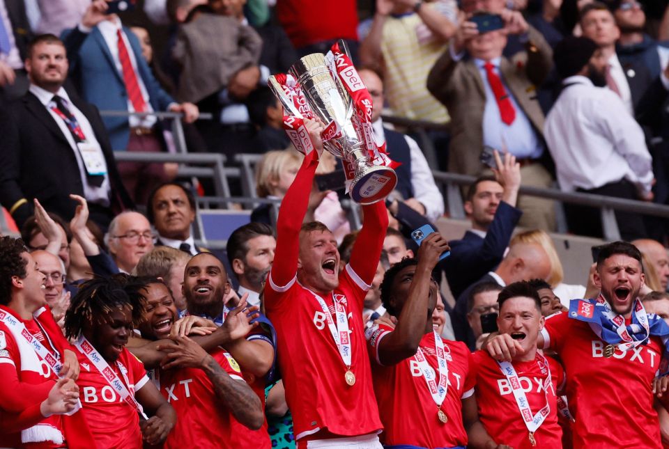 Nottingham Forest are back in the Premier League for the first time in 23 years