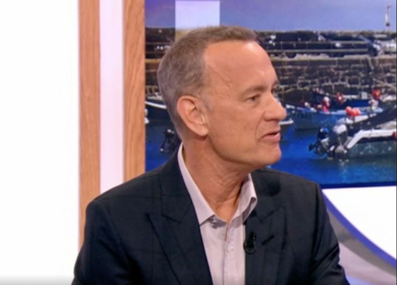 Fans said Tom Hanks looked so different on The One Show