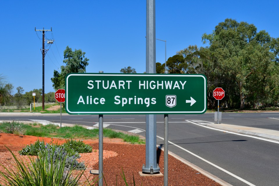 The section of highway in Australia's Northern Territory was closed as forensic teams carried out an investigation