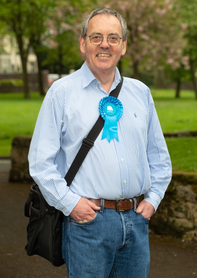 Tory candidate David Hutchinson