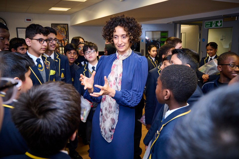 Katharine Birbalsingh is headmistress at the Michaela Community School — dubbed 'Britain’s strictest school'