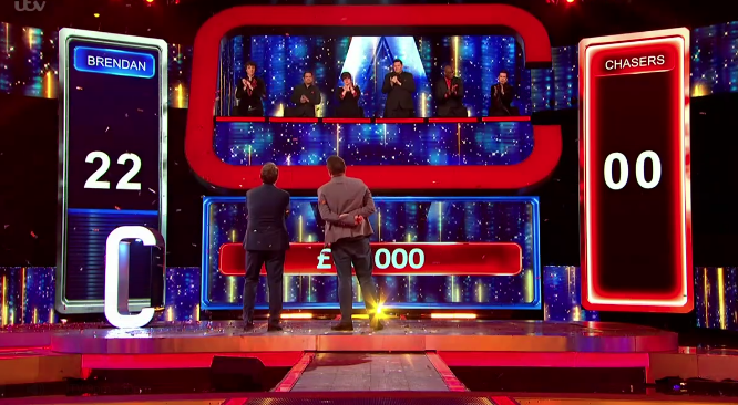 Contestant Brendan won £60,000