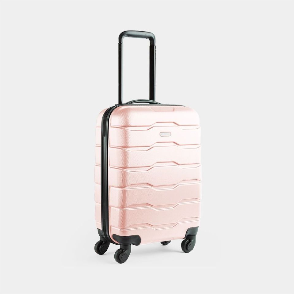 Vonhaus Pink Hard Shell Cabin Case