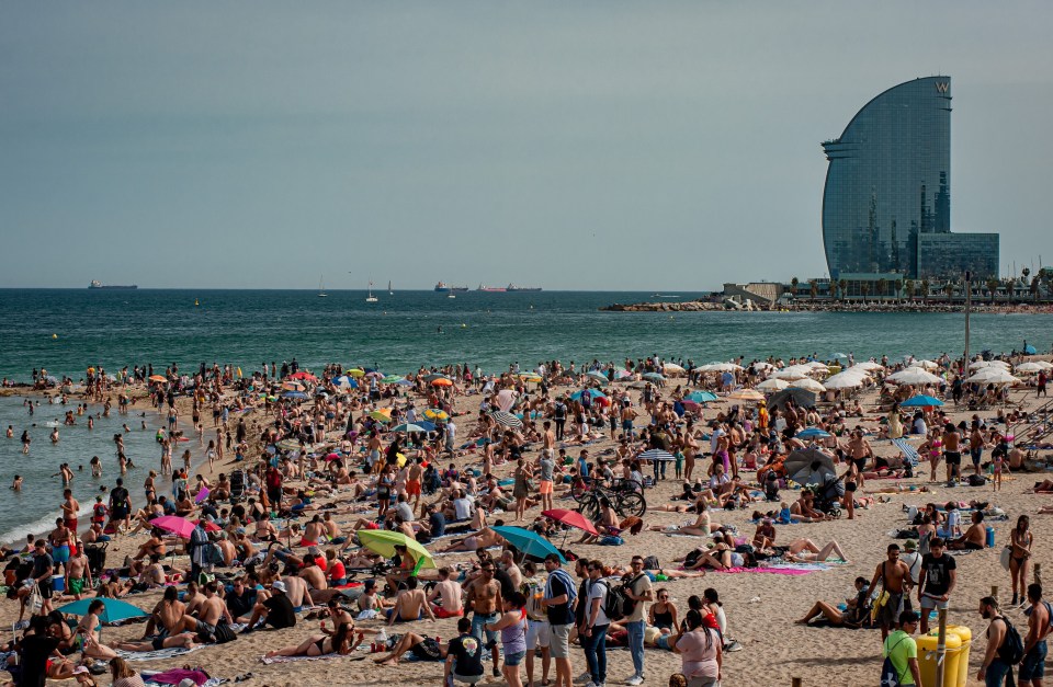 Brits heading to Spain will bake in record-breaking temperatures