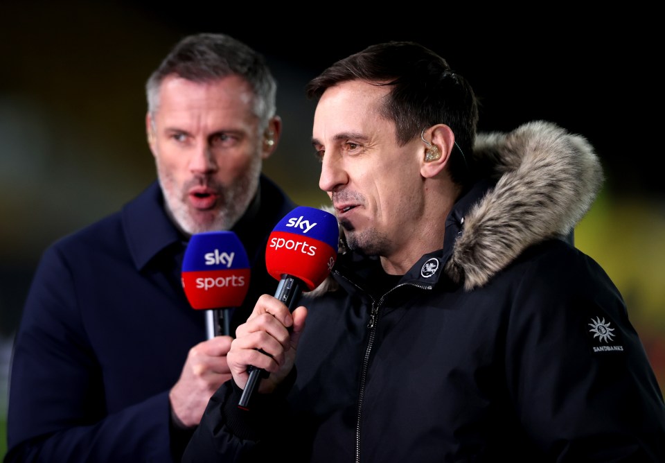 Neville called Liverpool potentially winning the league a 'f***ing disaster'