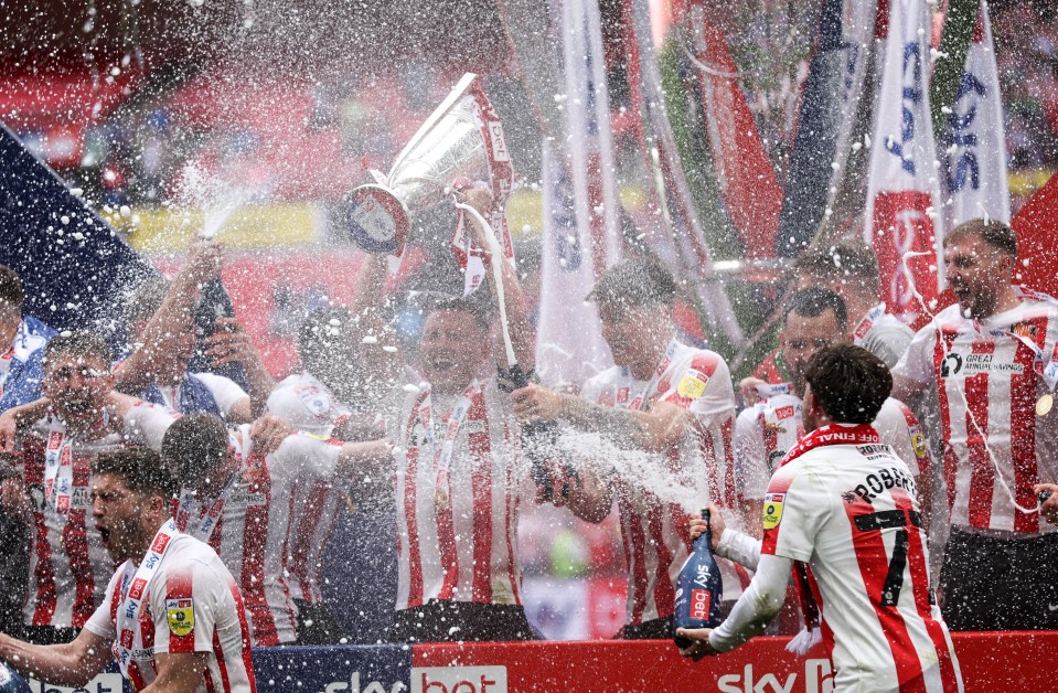 The Black Cats went wild at Wembley after getting their hands on the trophy