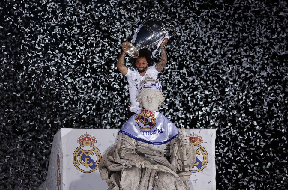 The final was Marcelo's last as a Real player