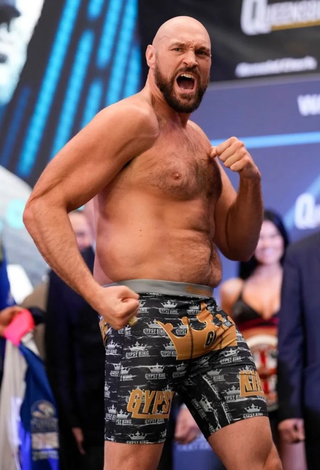 Tyson Fury has been ridiculed for his ballooning weight