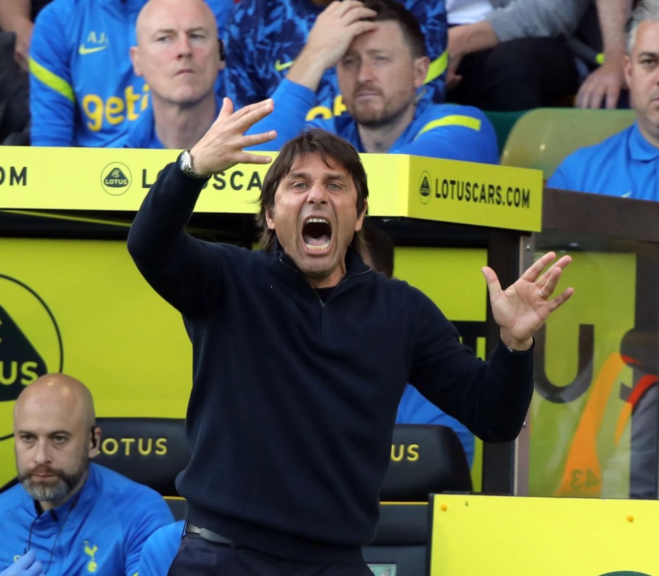 Conte has admitted he's set for showdown talks with Tottenham about his future after guiding the club into the Champions League