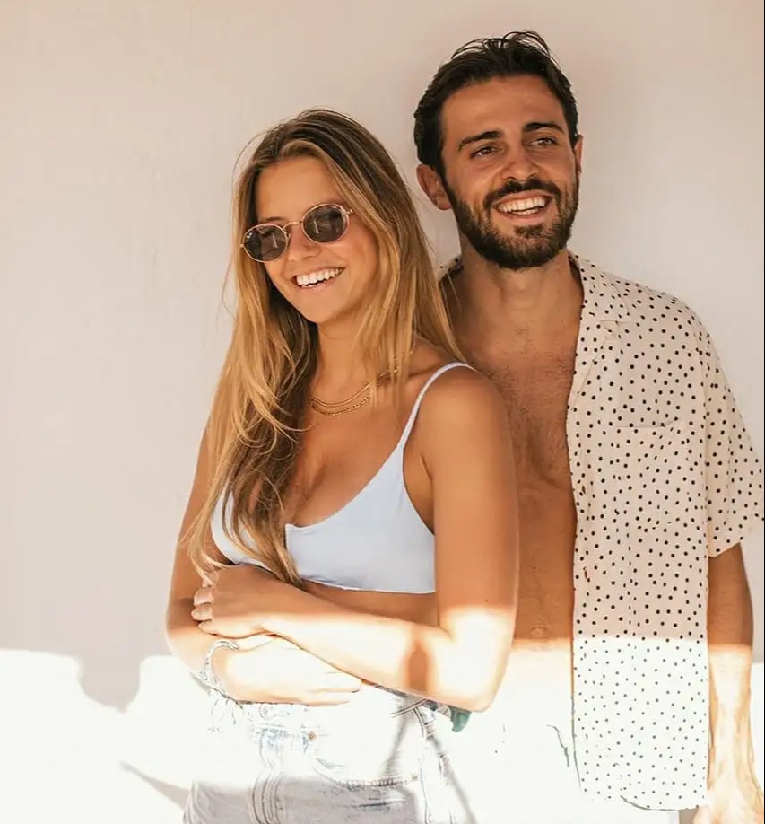 Bernardo Silva and Ines Tomaz got together during lockdown in 2020