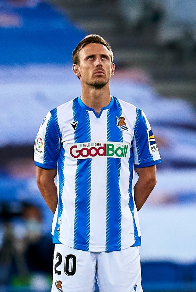 Monreal has made 69 appearances for Sociedad