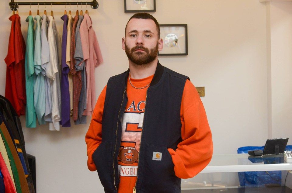 Mark Nichol  runs a vintage clothes shop and reckons it 'makes sense' to cut taxes