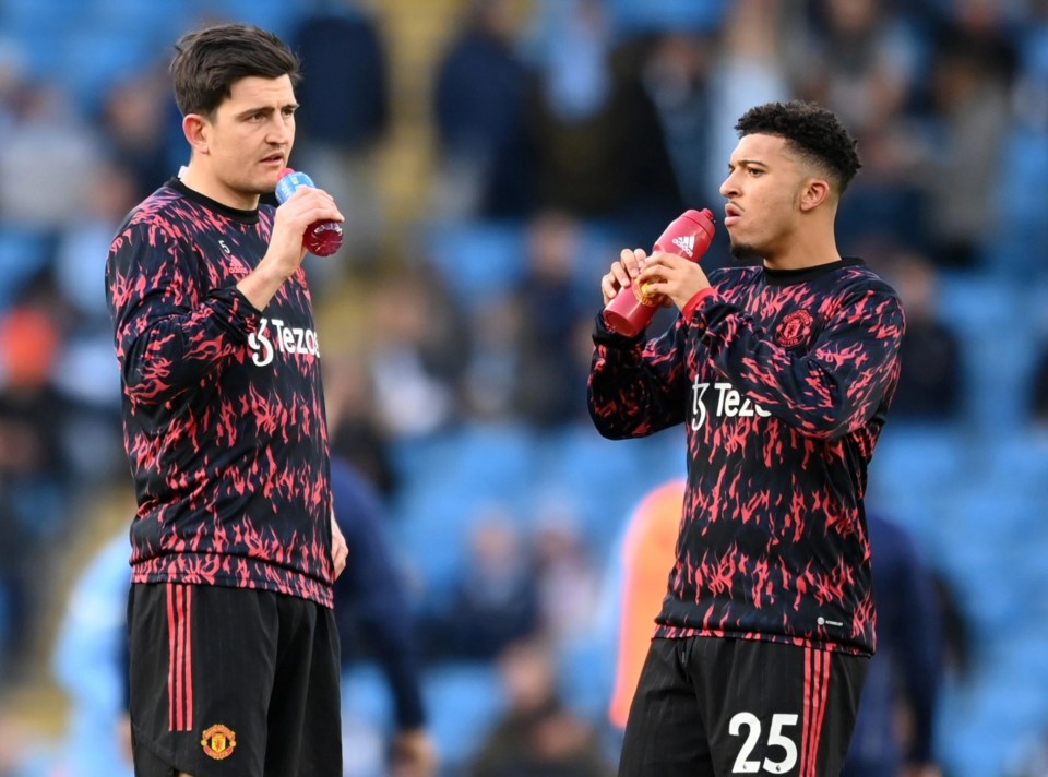 Man United have offered updates on Harry Maguire and Jadon Sancho