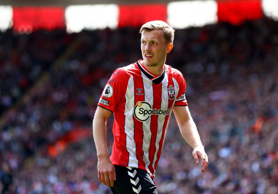 Southampton's James Ward-Prowse has been nominated for Premier League Player of the Season