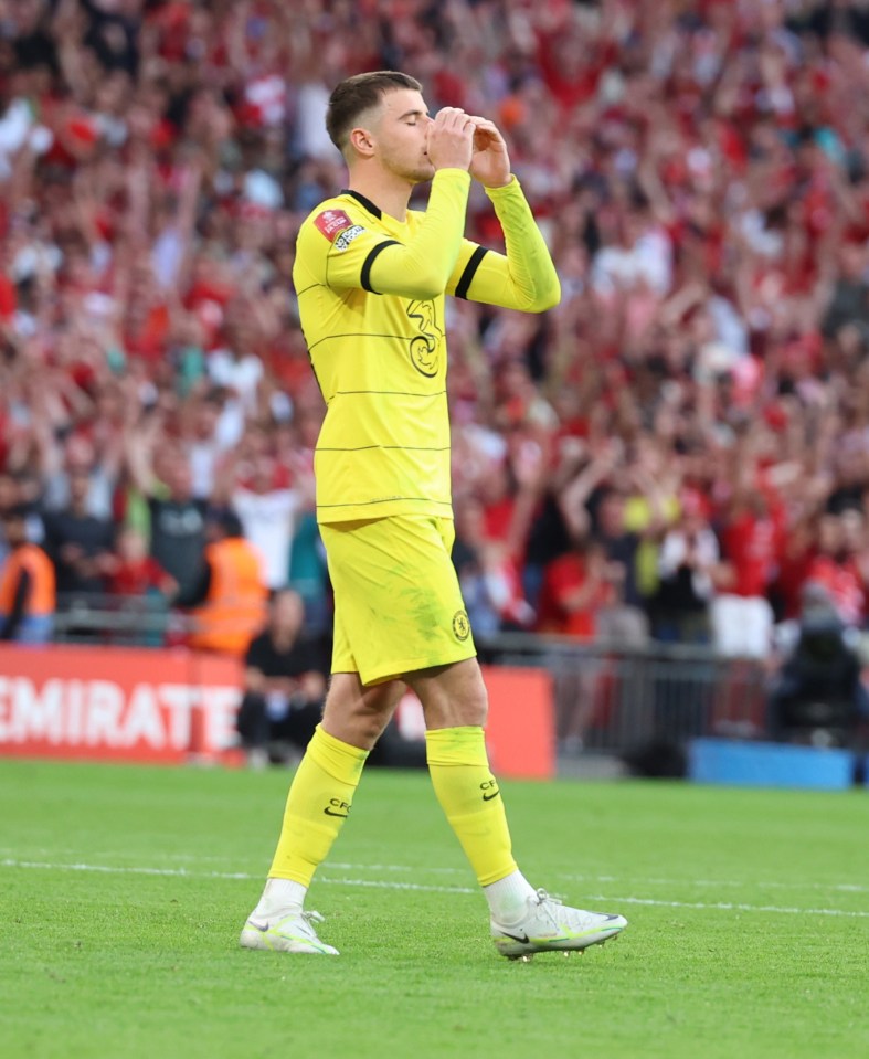 Mason Mount has now lost SIX consecutive finals at Wembley