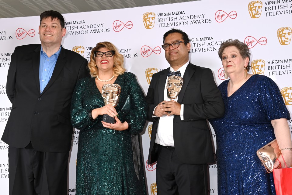 The show won a BAFTA on Sunday