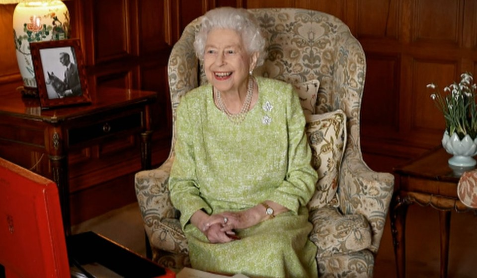 Footage of The Queen’s 70 years on the throne kicked off the special