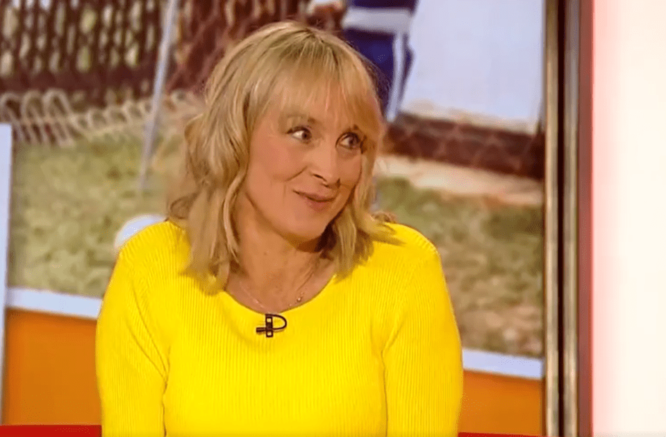 BBC Breakfast viewers were distracted by Louise Minchin's outfit as she returned to the show