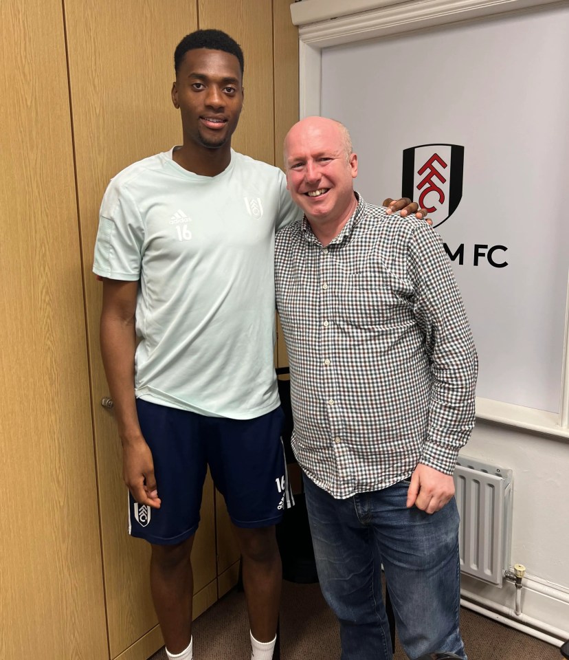 SunSport’s Justin Allen alongside Adarabioyo