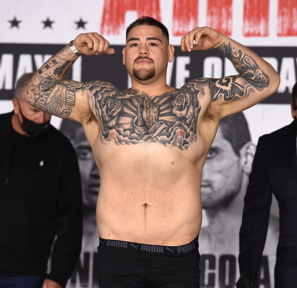 Andy Ruiz Jr is gearing up for a return to the ring