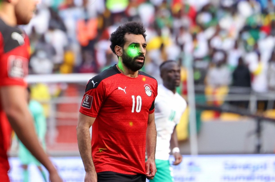 Senegal have been fined £143,000 after Mo Salah had lasers shone in his eyes during the World Cup play-off