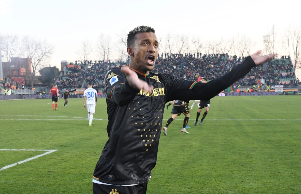 Nani represented Venezia this season