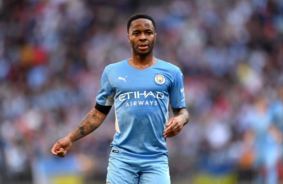 Sterling is entering the final 12 months of his deal with Man City