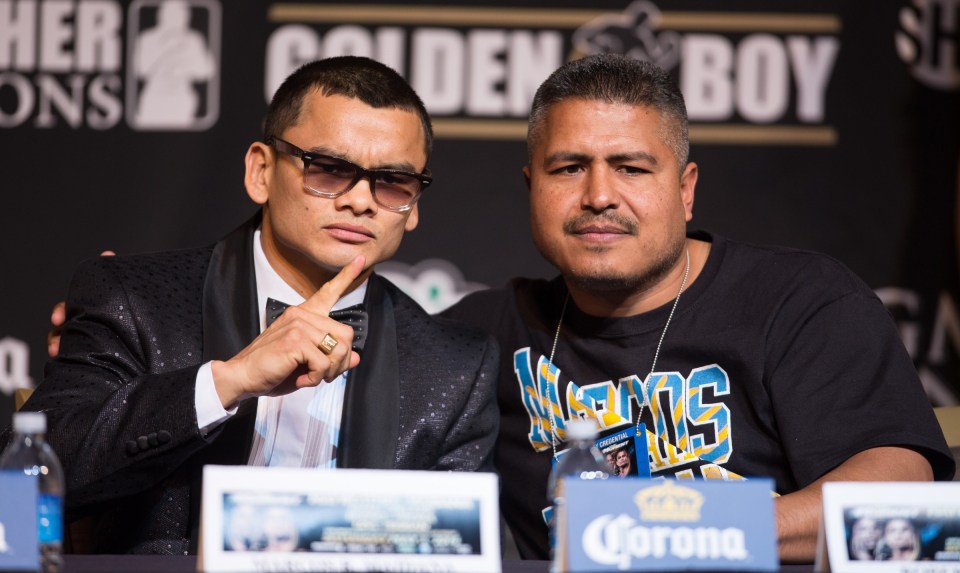 Garcia (right) is widely regarded as one of the best trainers in the world