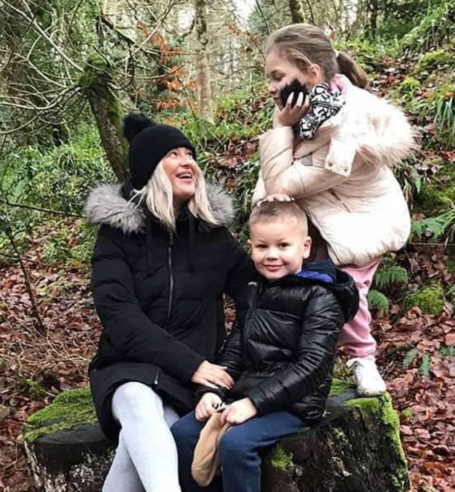 Shannon says her life flashed before her eyes when she was diagnosed with cancer, and she imagined her kids, Maebh, nine, and Dara, seven, growing up without their mum