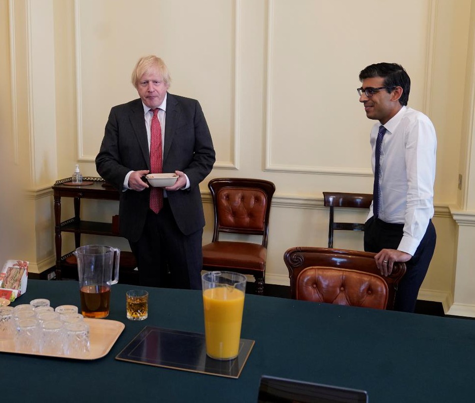 Both Mr Johnson and Chancellor Rishi Sunak were fined for the party