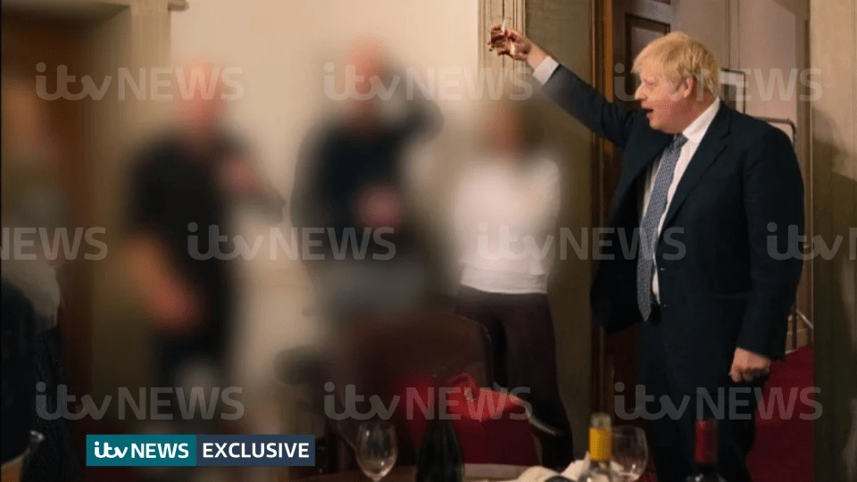 It comes as Sue Gray's report is finally published - days after photos showing the PM raising a toast to colleagues during lockdown was leaked