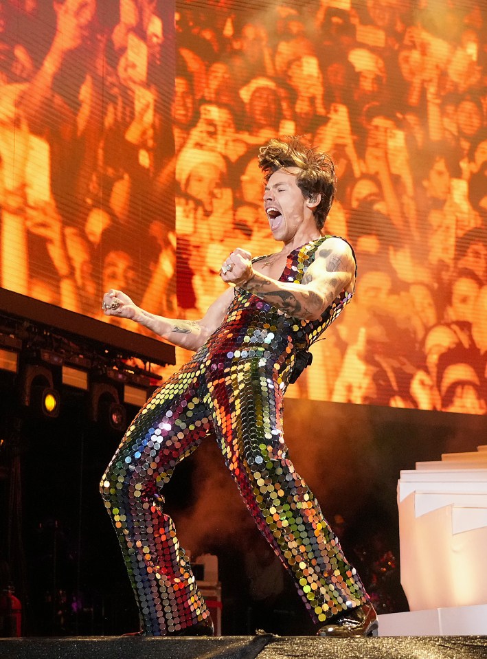 Harry Styles hopes to follow in Mick Jagger’s footsteps by carrying on rocking for years to come