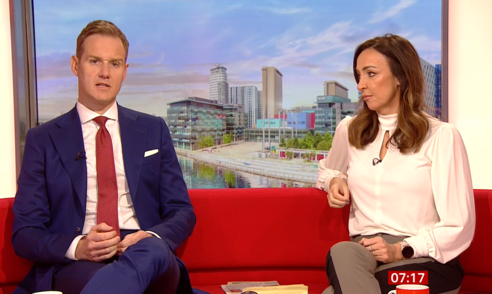 Sally Nugent fought back tears on today's BBC Breakfast as she paid tribute to Deborah James