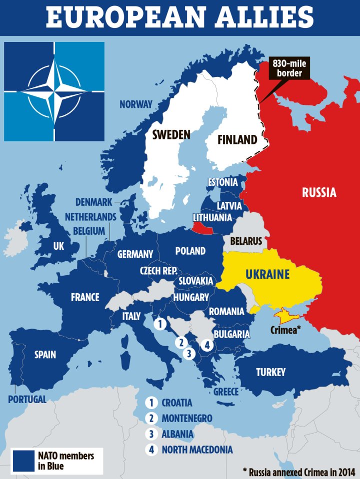 Historically neutral Finland and Sweden are expected to apply for Nato membership in the coming days