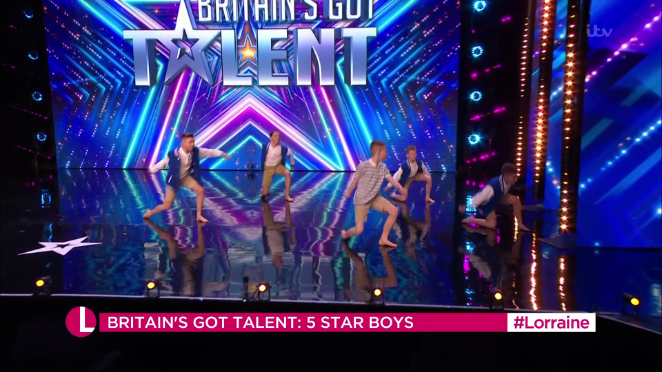 The boys wowed on BGT over the weekend