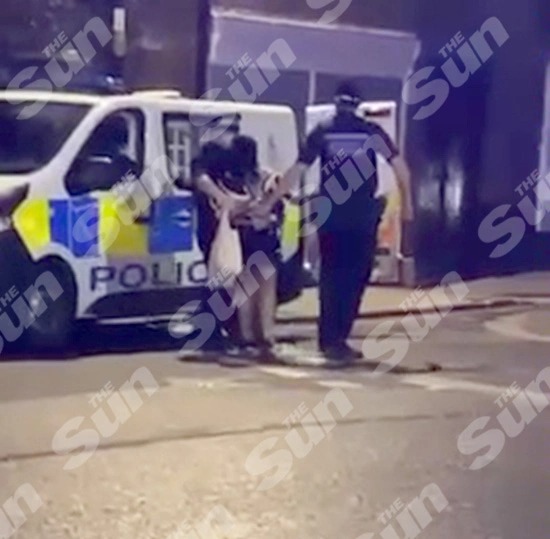 She was nicked outside The Flex Nightclub