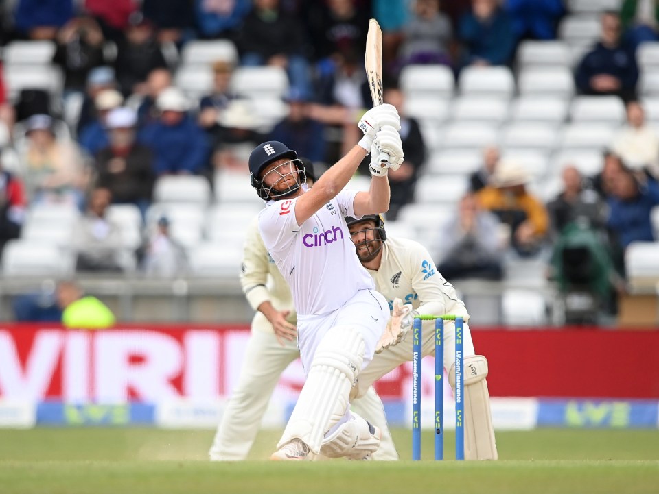 Bairstow finished things off at Headingly with a huge six