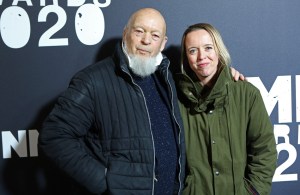 Michael Eavis pictured alongside Emily Eavis